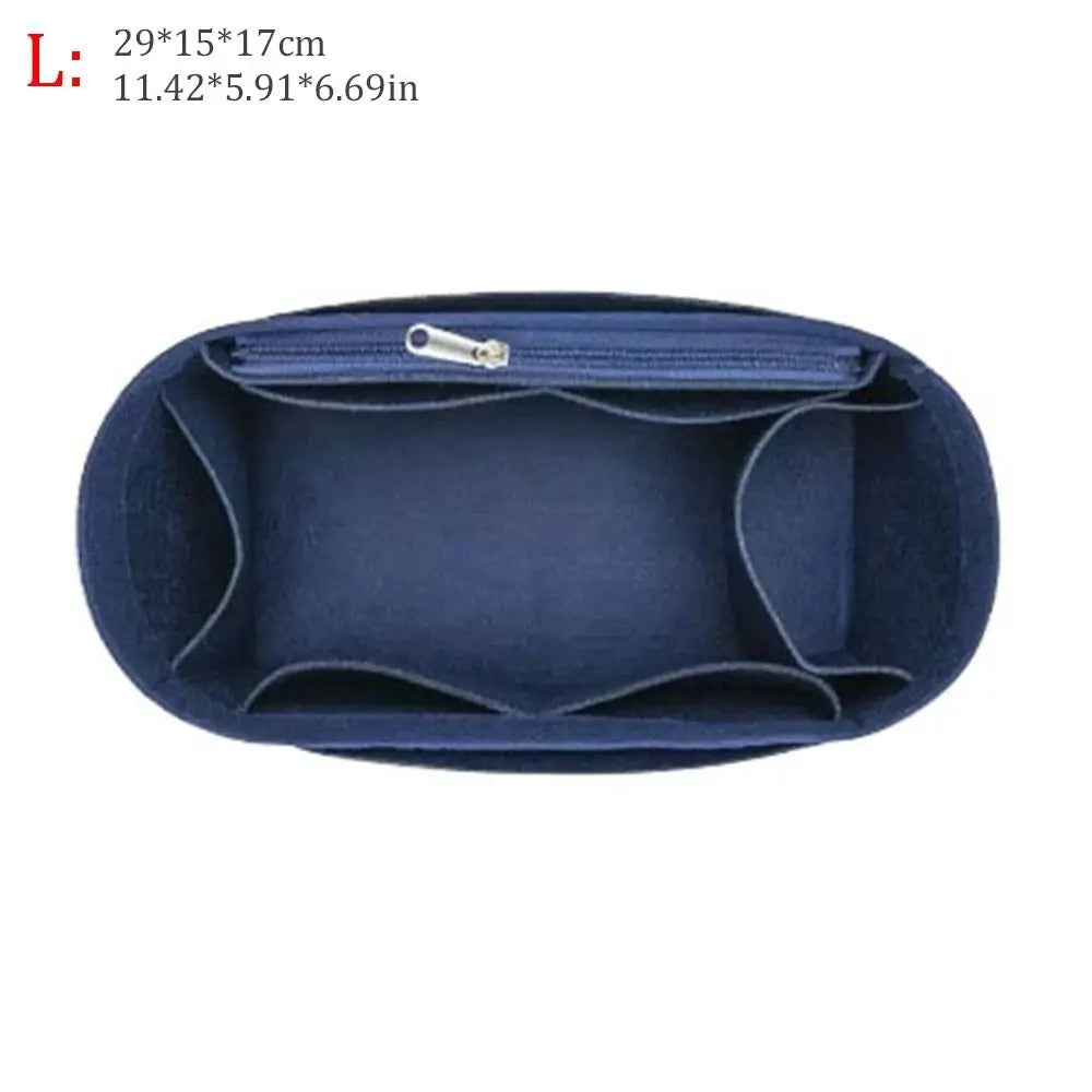 Felt Purse Organizer Insert For Handbag Keeps It Tidy - Smarsty