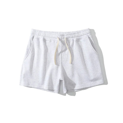 Cotton Running Shorts For Men Gym Fitness Home Casual Sport Underwear Yoga Workout Training Loose Boxers Super Short Pants Sweat - Smarsty