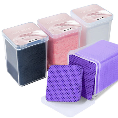 Lint Free Nail Polish Remover Wipes for Easy Cleaning - Smarsty