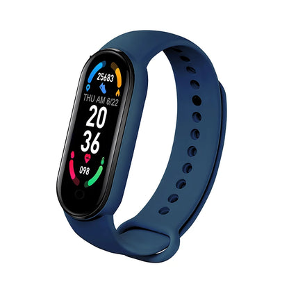 M6 Smart Watch for Fitness Tracking and Heart Rate Monitoring - Smarsty