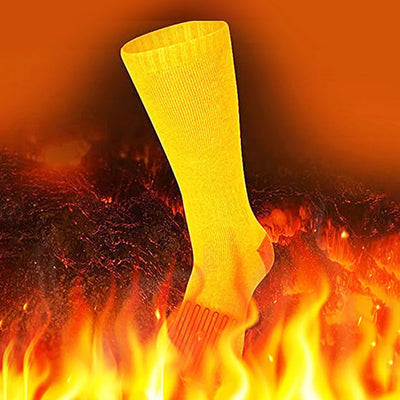 Electric Heating Socks 3 Mode Rechargeable Anti-Cold Thermal Heated Foot Warmer For Outdoor Camping Ski Sport Winter(no battery)
