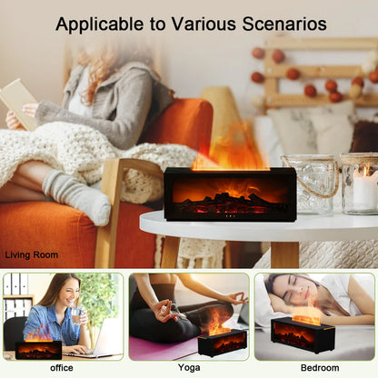 Aroma Humidifier with RGB Light and Remote Control - Smarsty