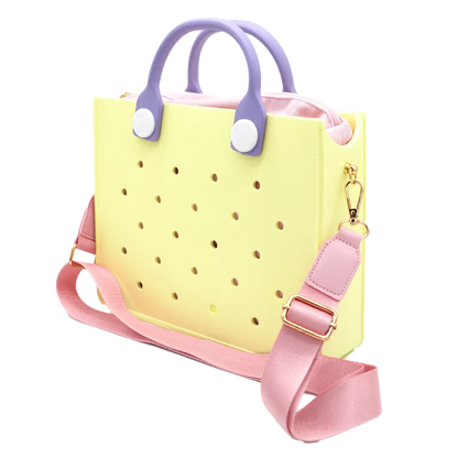 EVA Shoulder Tote Bag Waterproof For Women Beach Storage - Smarsty