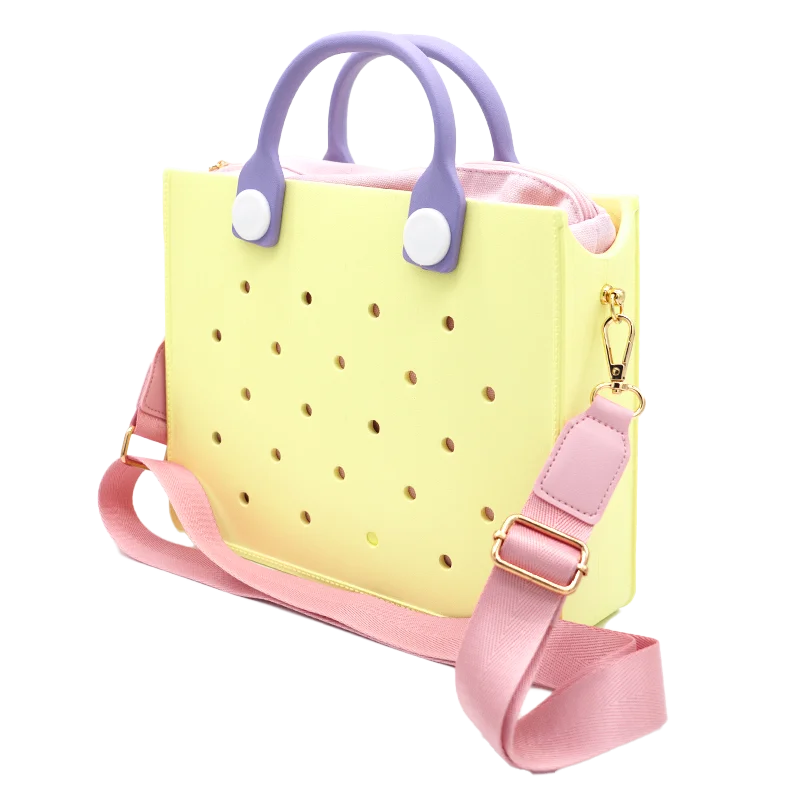 EVA Shoulder Tote Bag Waterproof For Women Beach Storage - Smarsty