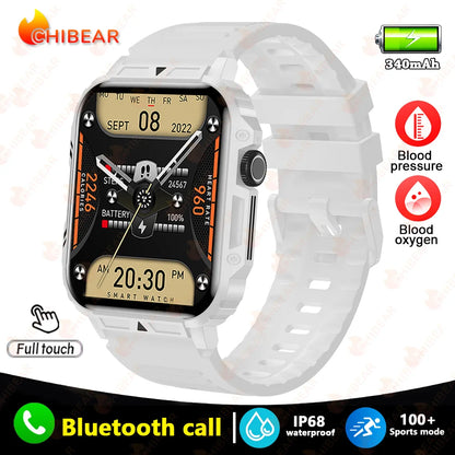 2024 Outdoor Military Smart Watch with IP68 Waterproof - Smarsty