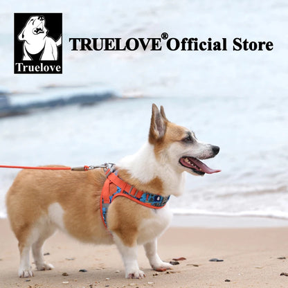 Truelove Floral Mesh Harness for Dogs and Cats - Smarsty