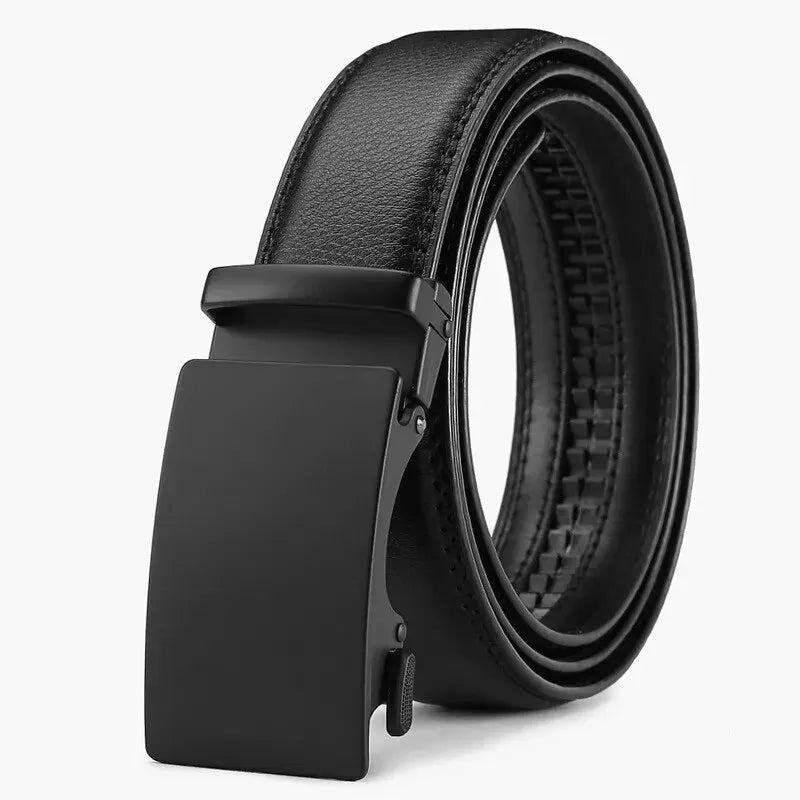 Luxury Men's PU Leather Belt Soft Comfortable Fit - Smarsty