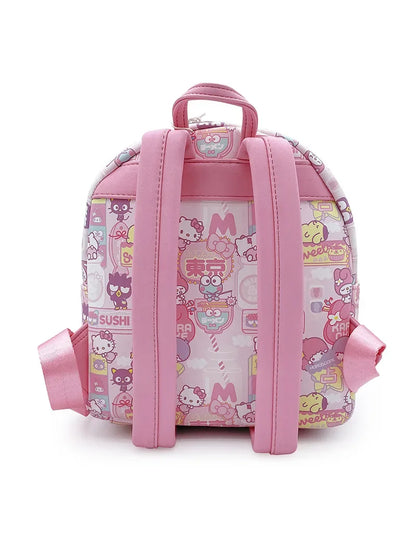 Charming Kids PU Backpack Cute Character Travel Bag - Smarsty