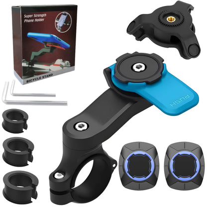Universal Bike Phone Mount With Vibration Dampener - Smarsty