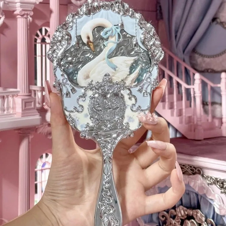 Flower Knows Handheld Mirror Moonlight Mermaid Design - Smarsty