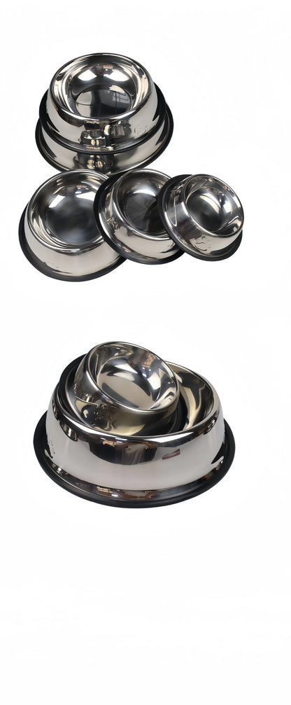 Durable Stainless Steel Pet Feeding Bowl Easy To Clean - Smarsty