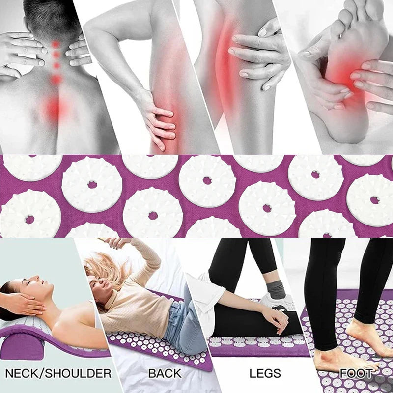 Yoga Massage Pads with Large Touchpoints for Relaxation - Smarsty