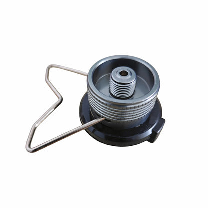 Outdoor Portable Gas Tank Converter Camping Butane Adapter With Bracket  For Picnic Hiking Camping Equipment