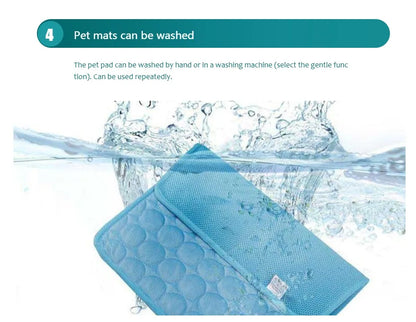 Extra Large Dog Cooling Mat for Summer Comfort - Smarsty