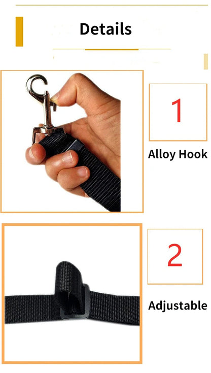 Adjustable Two-in-One Pet Car Seat Belt Harness - Smarsty