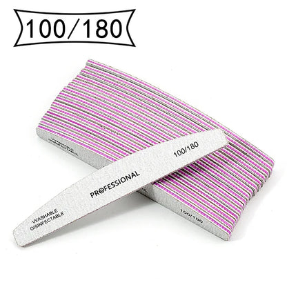 Professional Nail File Set for Gel Polishing 5 Pieces - Smarsty