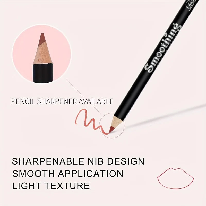 Luxury Matte Lip Liner for Long-Lasting Smooth Application - Smarsty