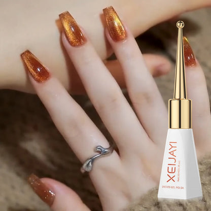 Holographic Cat Eye Gel Polish With Magnetic Effect - Smarsty