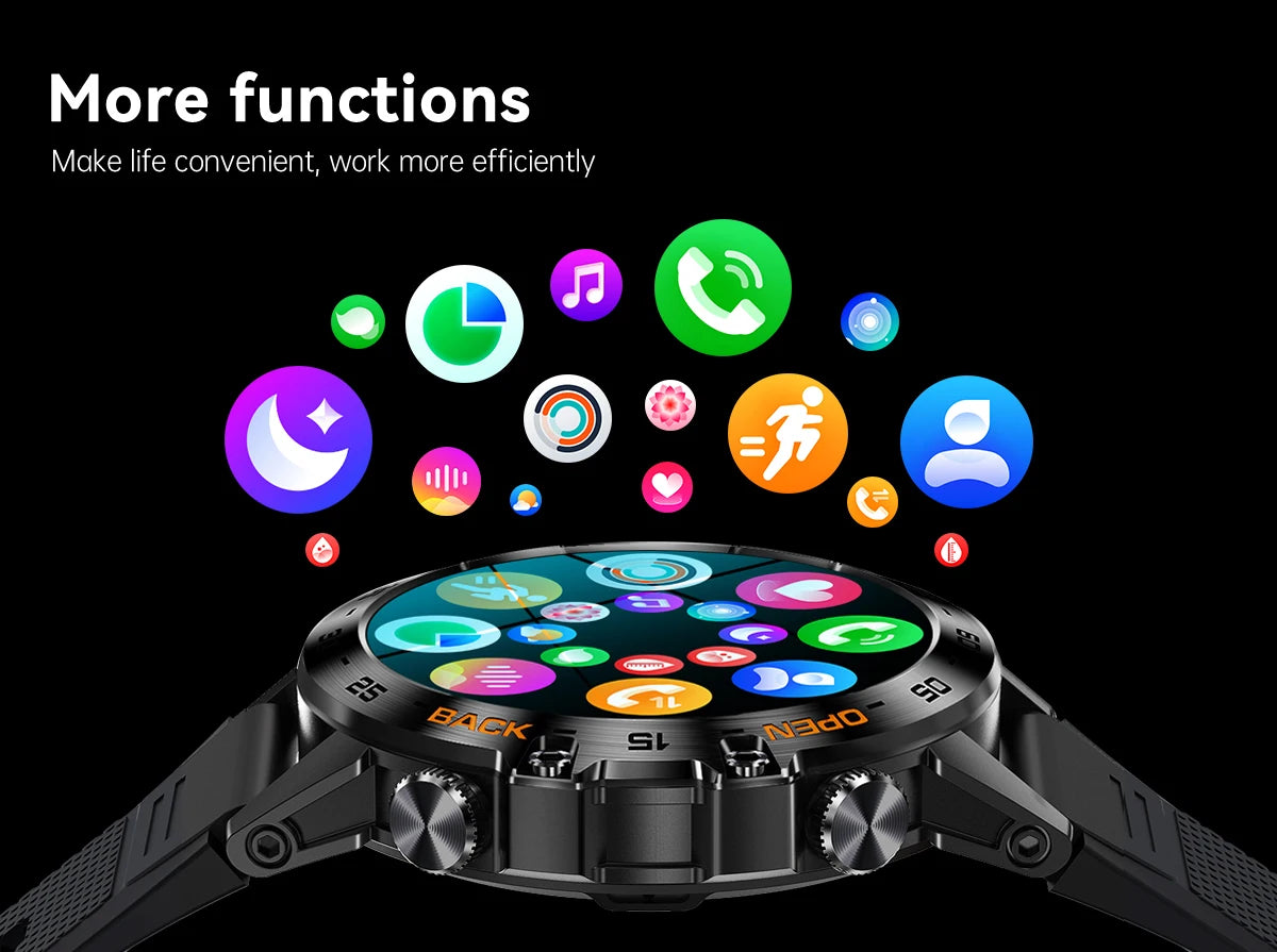 Bluetooth Call Smart Watch for Men with Fitness Tracker - Smarsty