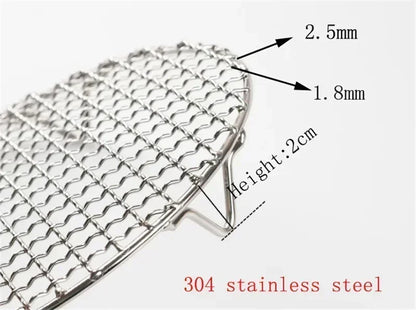304 Stainless Steel BBQ Grill Mesh for Easy Cleaning - Smarsty