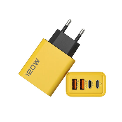 High Power 120W PD USB C Wall Charger Fastest Charge - Smarsty
