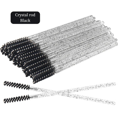 50 Pcs Disposable Eyelash Brushes for Perfect Makeup - Smarsty