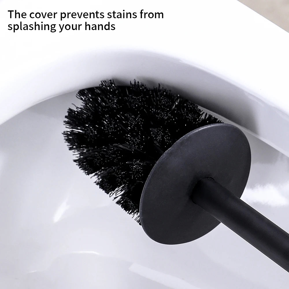 Toilet Bowl Brush Holder Set for Deep Cleaning - Smarsty
