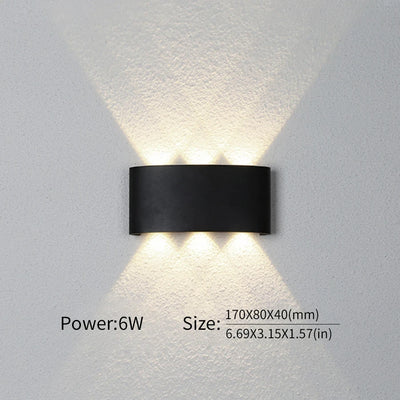 Modern LED Wall Light Waterproof for Home and Garden - Smarsty