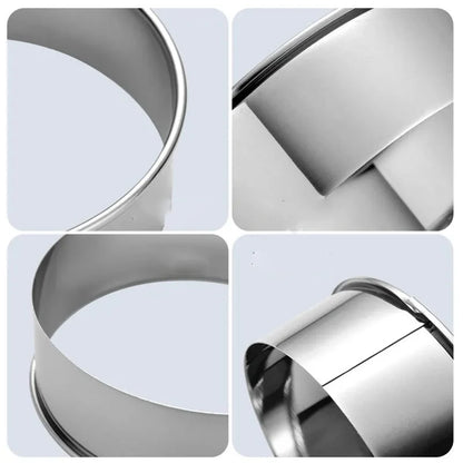 Stainless Steel Round Biscuit Molds Set for Baking - Smarsty