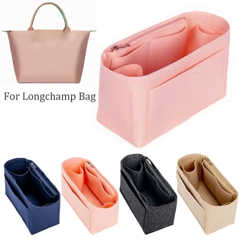 Felt Purse Organizer Insert For Handbag Keeps It Tidy - Smarsty