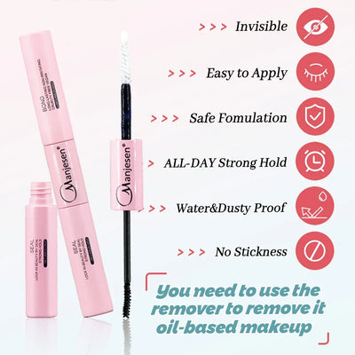DIY Eyelash Extension Kit with 200 Clusters for Natural Look - Smarsty