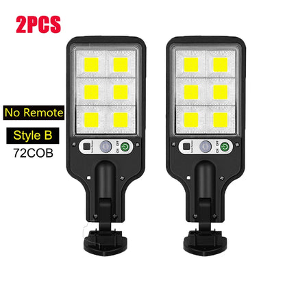 Powerful LED Solar Outdoor Wall Lamp with Motion Sensor - Smarsty