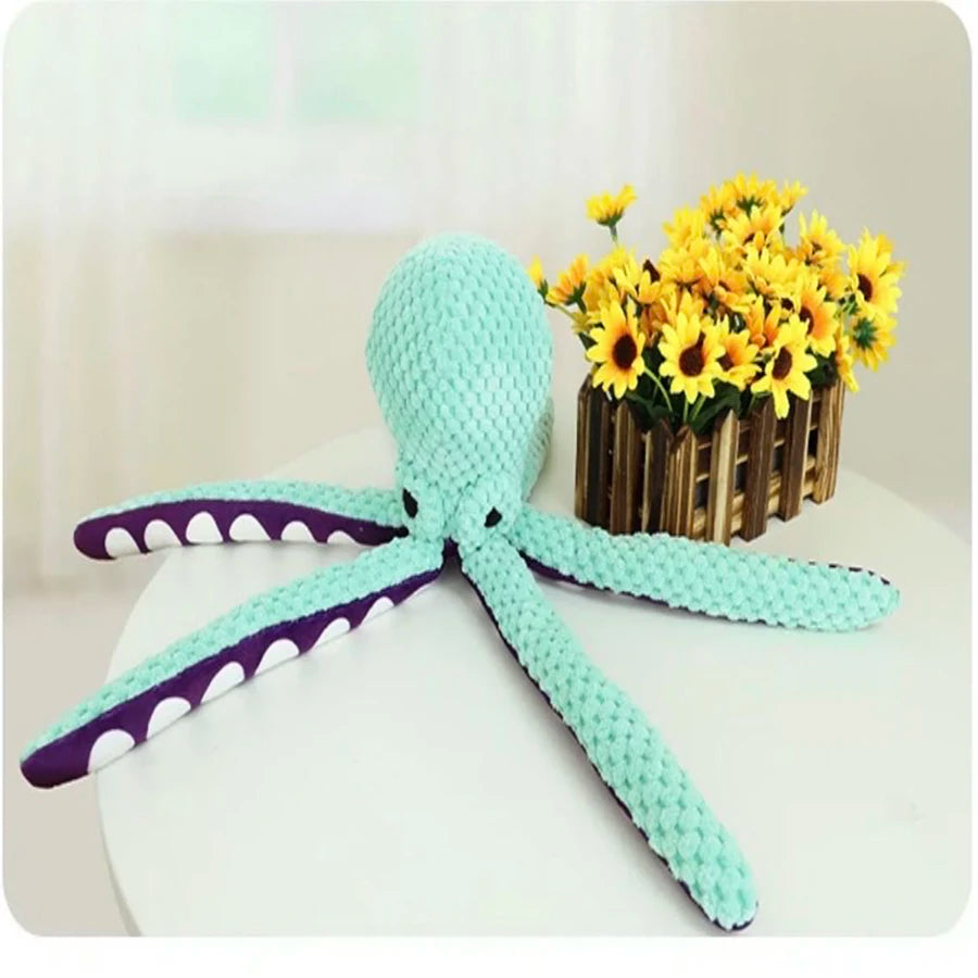 Interactive Plush Dog Octopus Toy with Sound - Smarsty