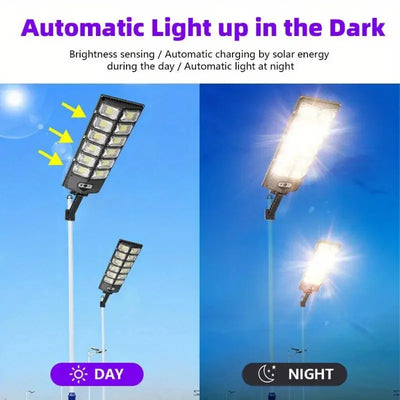 100000LM Ultra Powerful Solar Lamp With Remote Control Outdoor Solar Induction Street Yard Light IP65 Waterproof Garden Lights