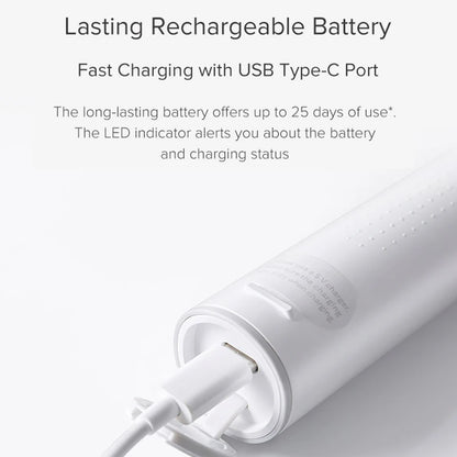 Xiaomi Mijia T300 Sonic Electric Toothbrush with 25 Days Battery Life - Smarsty