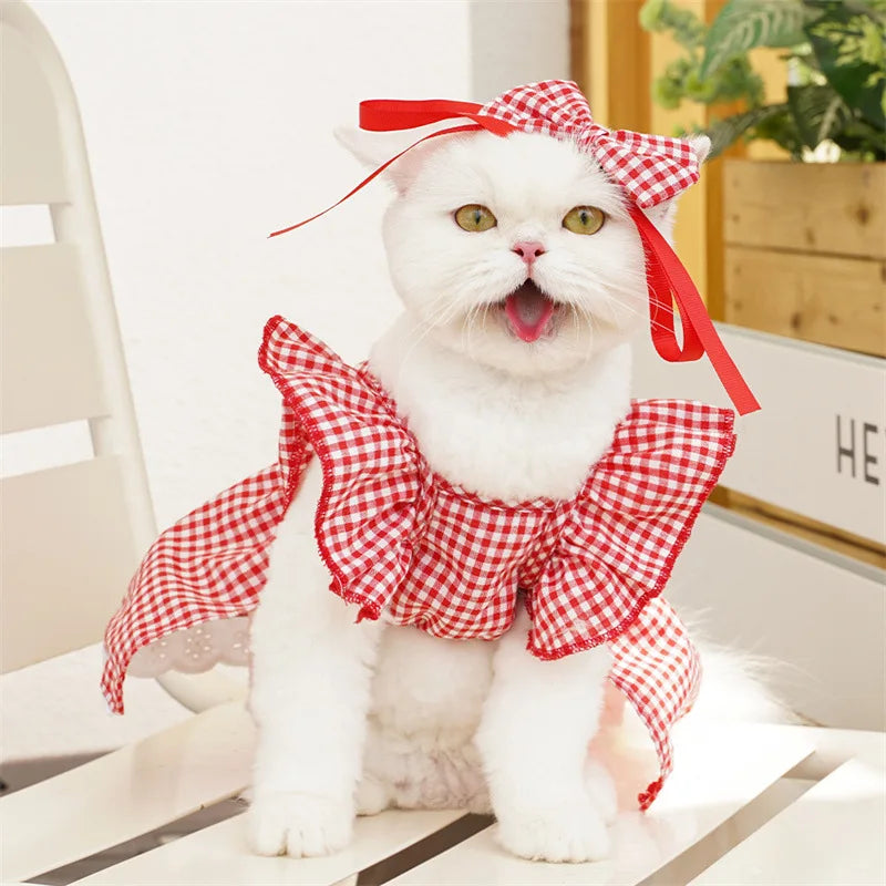 Floral Summer Pet Dress for Dogs and Cats - Smarsty