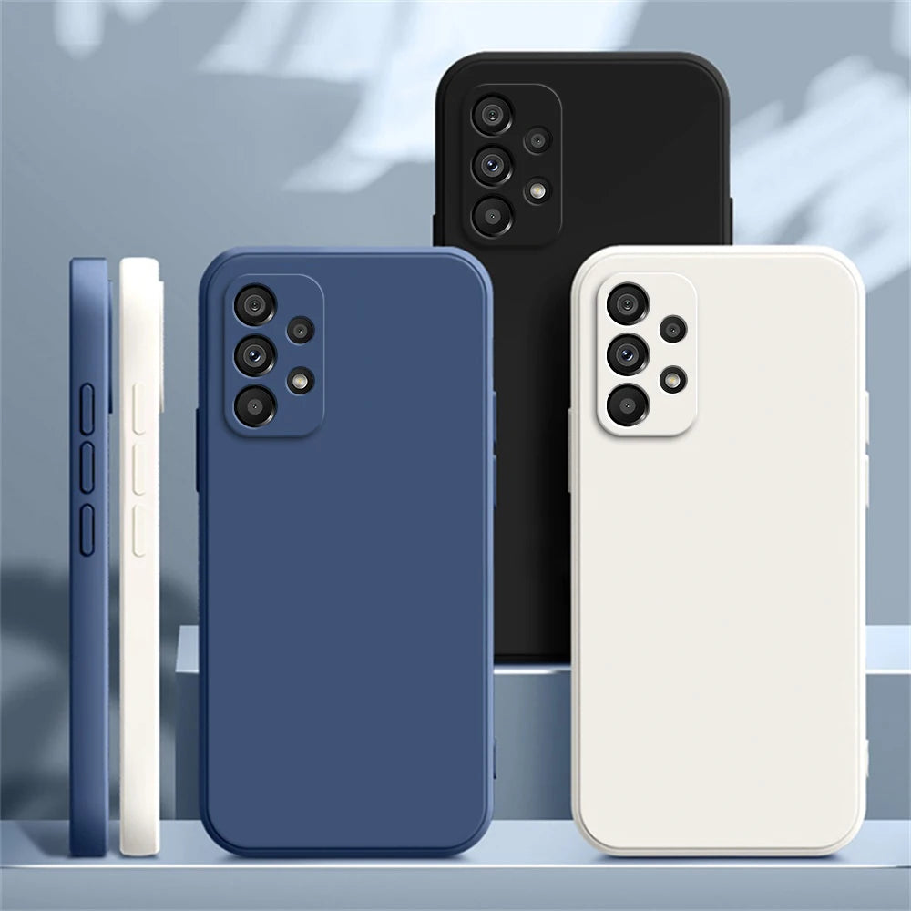 Durable Silicone Phone Case Fingerprint Resistant 5G - Smarsty