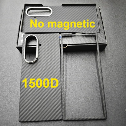 Aramid Magnetic Case For Z Fold 7 Carbon Fiber MagSafe - Smarsty