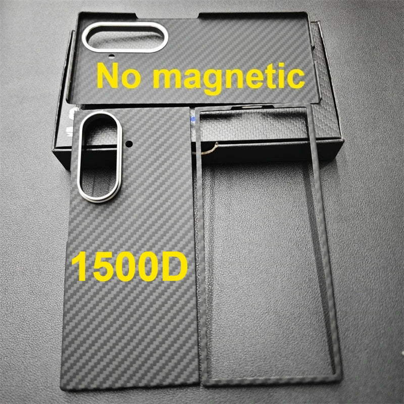 Aramid Magnetic Case For Z Fold 7 Carbon Fiber MagSafe - Smarsty