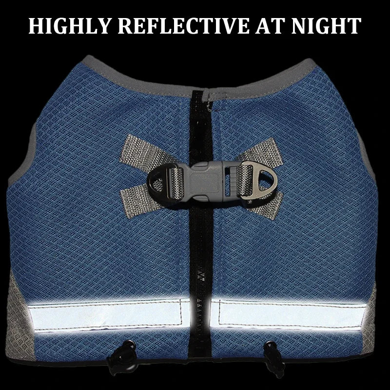 Dog Cooling Vest Adjustable Reflective Harness for Summer - Smarsty