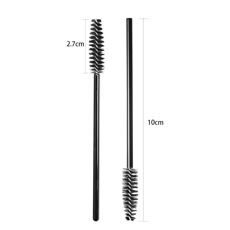 50 Pcs Disposable Eyelash Brushes for Perfect Makeup - Smarsty