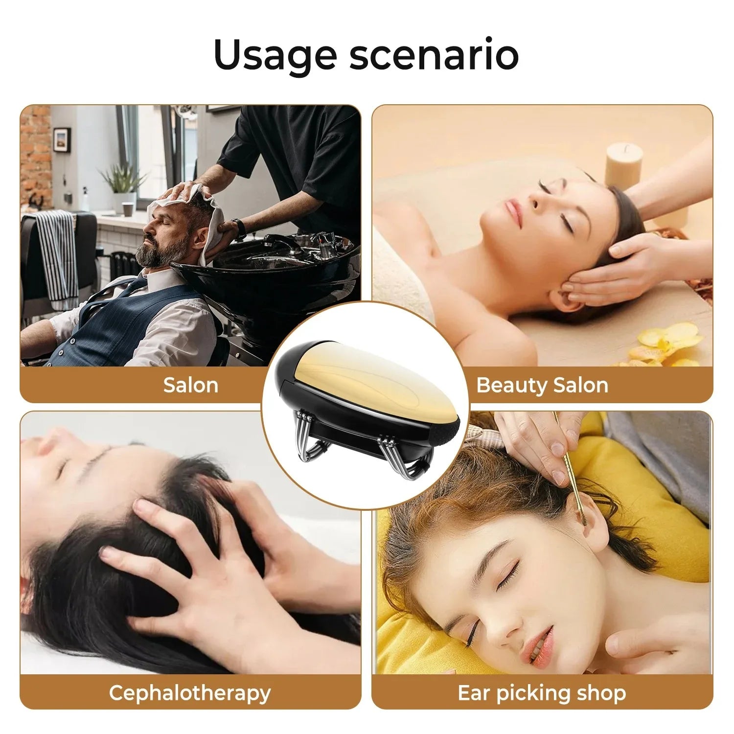 Men's Cordless Heat Massager for Relaxation and Relief - Smarsty