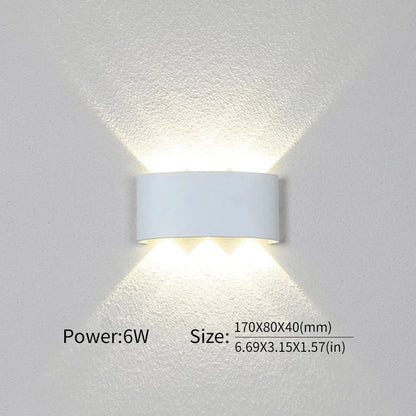 Waterproof LED Wall Lamp for Outdoor and Indoor Use - Smarsty