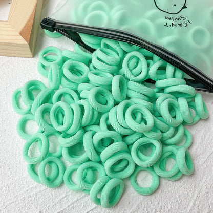 Kids Colorful Elastic Hair Bands Soft Non Slip Scrunchies - Smarsty