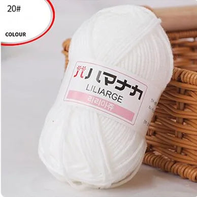 Soft Cotton Knitting Yarn for DIY Baby Sweaters - Smarsty