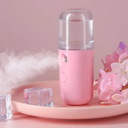 Portable Rechargeable Mini Facial Steamer for Hydration - Smarsty