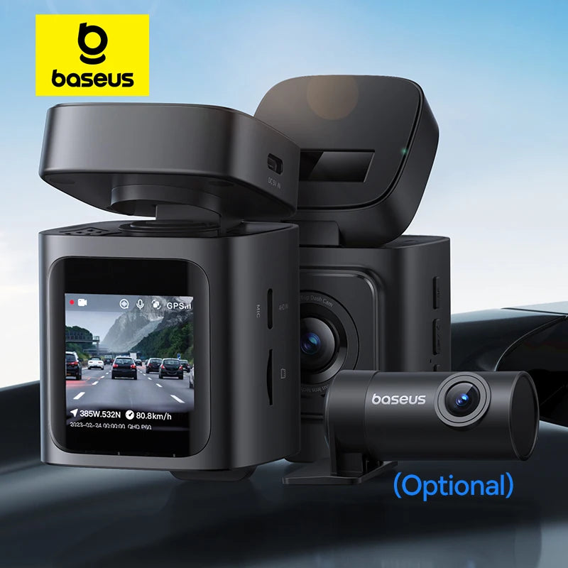 Front And Rear Dash Cam With GPS Galileo 24H Parking - Smarsty