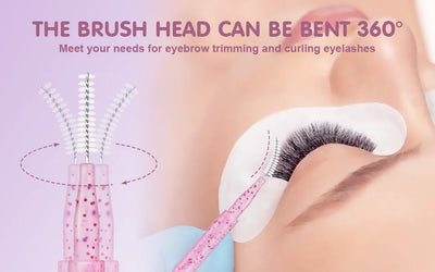 Mini Eyebrow Brush for Precise Brow Lifting - Smarsty