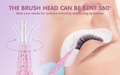 Mini Eyebrow Brush for Precise Brow Lifting - Smarsty