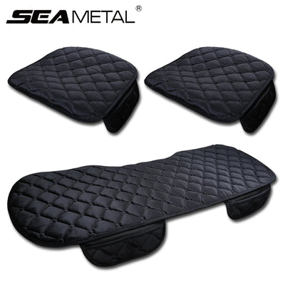 Plush Car Seat Cover Anti Slip Cushion Universal Fit - Smarsty